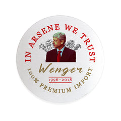 The Gooners Wenger - Football Coaster - Square Or Circle