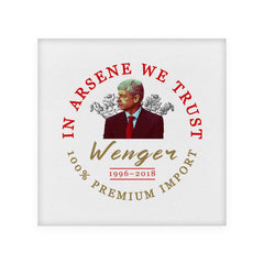 The Gooners Wenger - Football Coaster - Square Or Circle