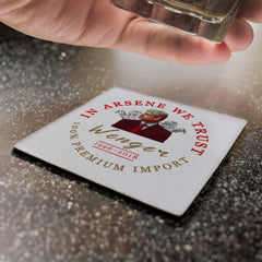 The Gooners Wenger - Football Coaster - Square Or Circle