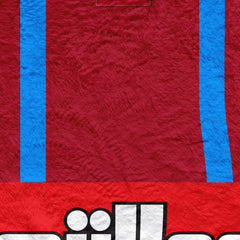 Aston Villa - 1993 Home Shirt - Retro Fleece Blanket