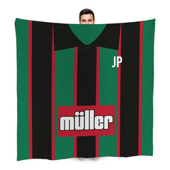 Aston Villa FC - 1994 Away Shirt - Retro Fleece Blanket