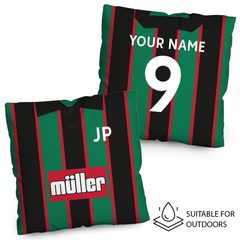 Aston Villa - 1994 Away Shirt - 45cm or 61cm Retro Showerproof Outdoor Cushion