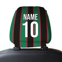 Aston Villa 1994 Away - Retro Football Shirt - Pack of 2 - Car Seat Headrest Covers