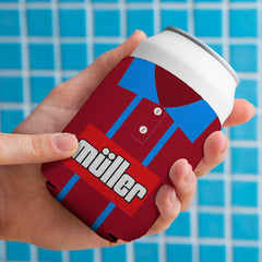 Aston Villa 1992 Home Shirt - Personalised Drink Can Cooler