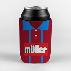 Aston Villa 1992 Home Shirt - Personalised Drink Can Cooler