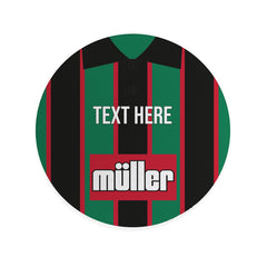 Aston Villa 1994 Away Shirt - Personalised Drink Coaster - Square Or Circle
