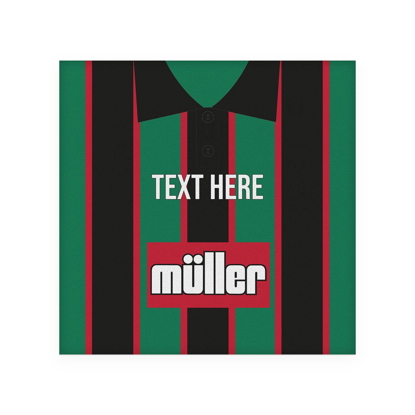 Aston Villa 1994 Away Shirt - Personalised Drink Coaster - Square Or Circle