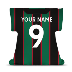 Aston Villa Retro T-shirt Football Cushion Front