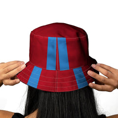 Aston Villa 1993 Home Bucket Hat - Back View