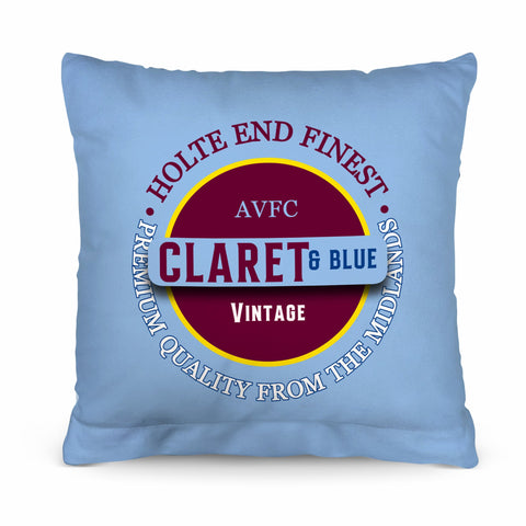 Holte Enders Claret and Blue - Football Legends - Cushion 10inch