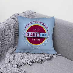 Holte Enders Claret and Blue - Football Legends - Cushion 10inch
