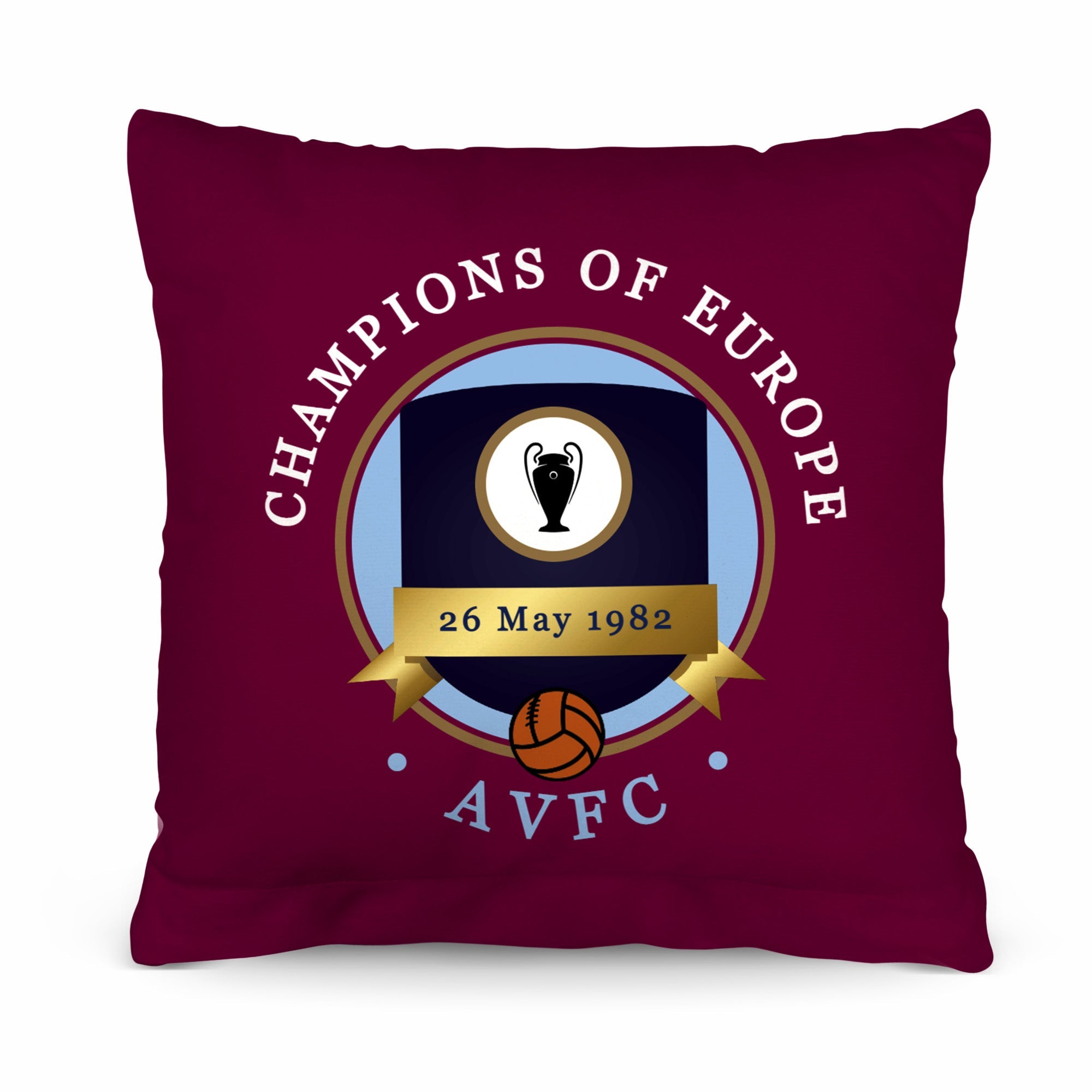 Holte Enders Euro Champions - Football Legends - Cushion 10inch