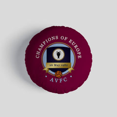 Holte Enders Euro Champions - Football Legends - Circle Cushion 14inch