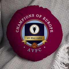 Holte Enders Euro Champions - Football Legends - Circle Cushion 14inch