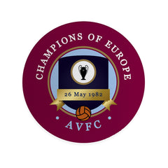 Holte Enders Euro Champions - Football Coaster - Square Or Circle