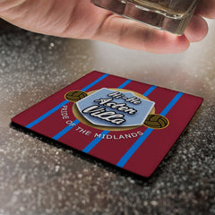 Holte Enders Hi Ho - Football Coaster - Square Or Circle
