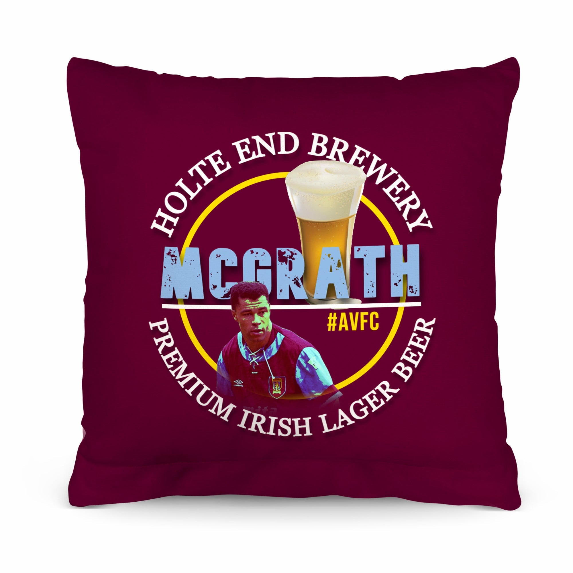 Holte Enders McGrath - Football Legends - Cushion 10inch