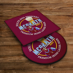 Holte Enders McGrath - Football Coaster - Square Or Circle