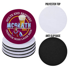 Holte Enders McGrath - Football Coaster - Square Or Circle