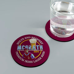 Holte Enders McGrath - Football Coaster - Square Or Circle