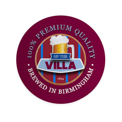 Holte Enders Up the Villa - Football Coaster - Square Or Circle
