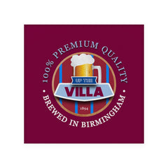 Holte Enders Up the Villa - Football Coaster - Square Or Circle
