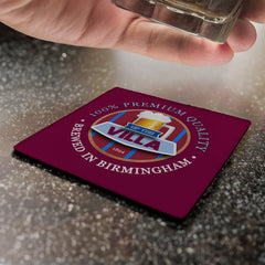 Holte Enders Up the Villa - Football Coaster - Square Or Circle