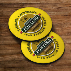 Australia Ponting - Coaster - Circle or Square