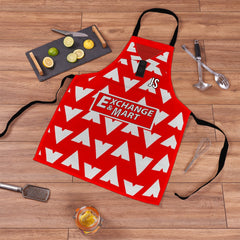 Bournemouth 1993 Home Shirt - Personalised Retro Football Novelty Water-Resistant, Lazer Cut (no fraying) Light Weight Adults Apron