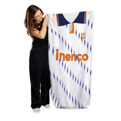 Blackpool - 1991 Away Shirt - Personalised Retro Beach Towel