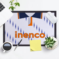 Blackpool 1991 Away Shirt - Personalised Retro Door Mat - 60cm x 40cm
