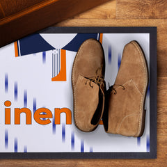 Blackpool 1991 Away Shirt - Personalised Retro Door Mat - 60cm x 40cm