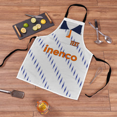 Blackpool - 1991 - Away Shirt - Personalised Retro Football Apron