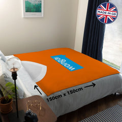 Blackpool - 2010 Home Shirt - Personalised Retro Fleece Blanket