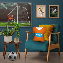 Blackpool - 2010 Home Shirt - Personalised Retro Shirt Cushion