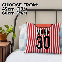 Brentford 1989 Home Shirt - 45cm or 61cm Retro Cushion