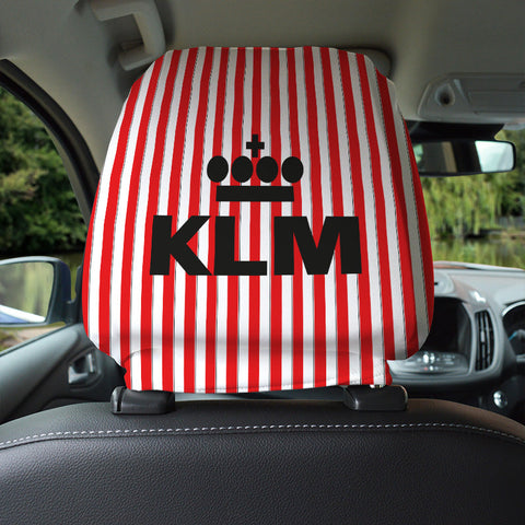 Brentford 1989 Home - Retro Football Shirt - Pack of 2 - Car Seat Headrest Covers