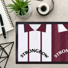 Heart of Midlothian Retro Retro Football Shirts - Bar Runner