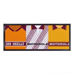 Motherwell Retro Football Shirts - Personalised Bar Runner