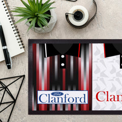 St Mirren Retro Football Shirts - Personalised Bar Runner