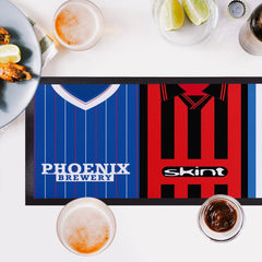 Personalised Brighton Retro Football Shirts - Bar Runner