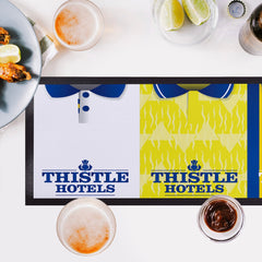 Personalised Leeds - Style 1 - Retro Football Shirts - Bar Runner