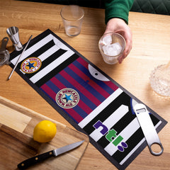Personalised Newcastle - Retro Football Shirts - Bar Runner