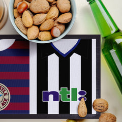 Personalised Newcastle - Retro Football Shirts - Bar Runner