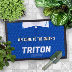 Birmingham - 1993 Home Shirt - Personalised Retro Door Mat - 60cm x 40cm