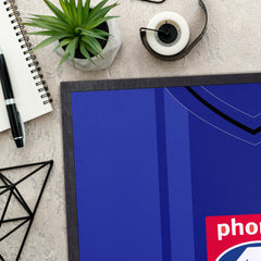 Birmingham - 2002 Home Shirt - Personalised Retro Door Mat - 60cm x 40cm