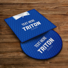 Birmingham 1993 Home Shirt - Personalised Drink Coaster - Square Or Circle