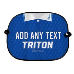 Birmingham 1993 Home Shirt - Personalised Retro Football Car Sun Shade - Set of 2