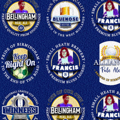 Birmingham - Football Legends - Microfibre Beach Towel - 150cm x 75cm
