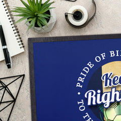 Birmingham Keep Right On  - Football Legends - Door Mat -60cm X 40cm